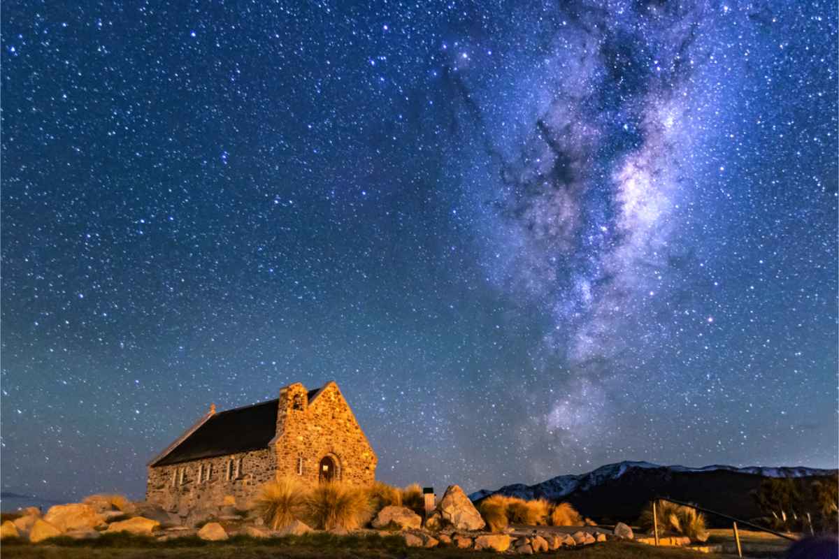 Milky way in NZ´s night sky