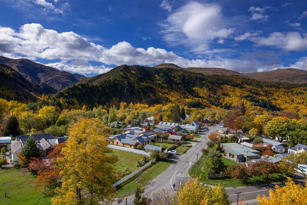 Arrowtown in New Zealand