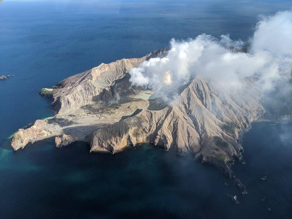 White Island in New Zealand