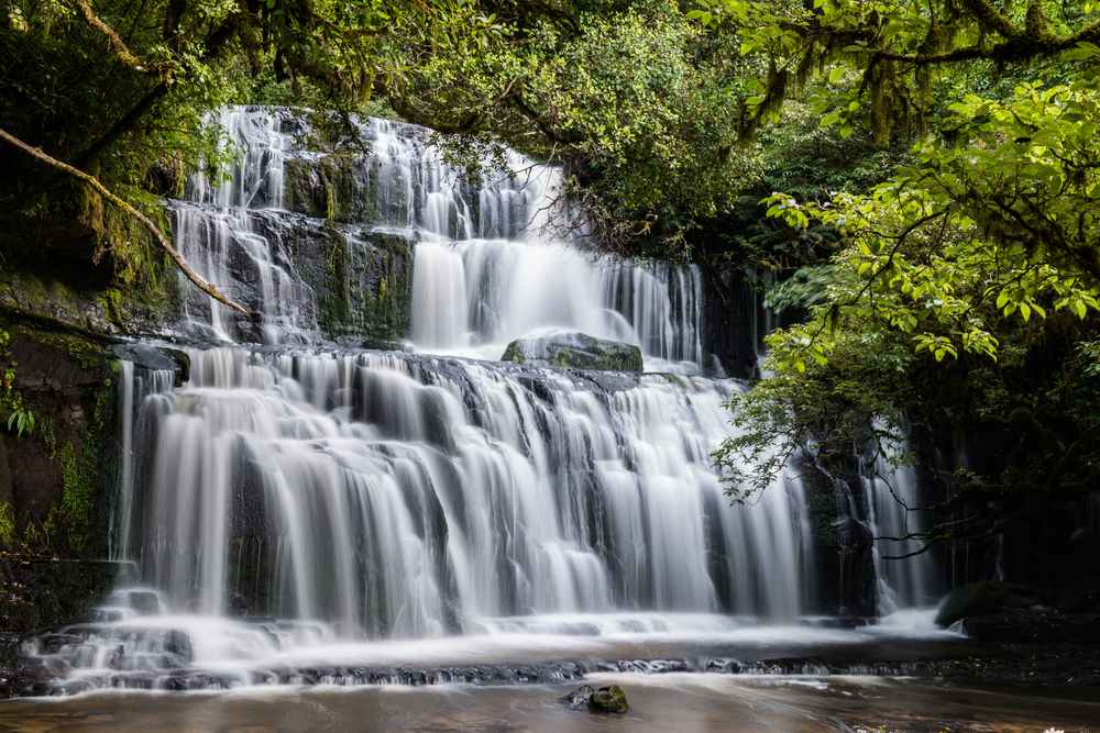 Purakaunui Falls → New Zealand's Most Photographed Waterfall