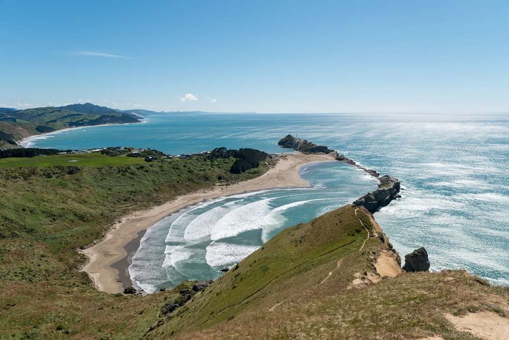 Castlepoint in New Zealand