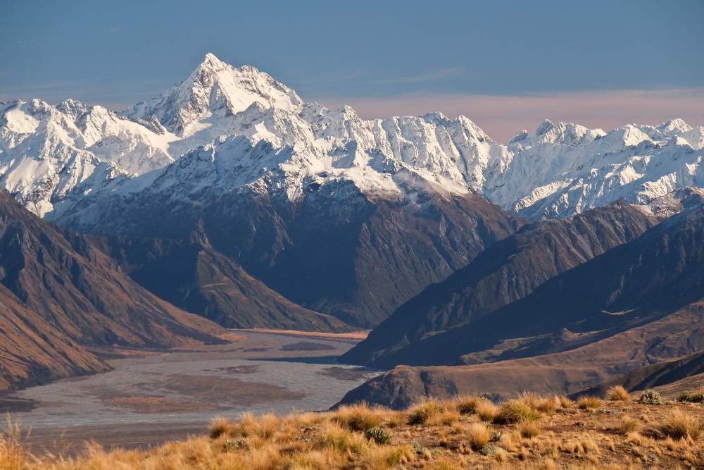 Southern Alps in NZ