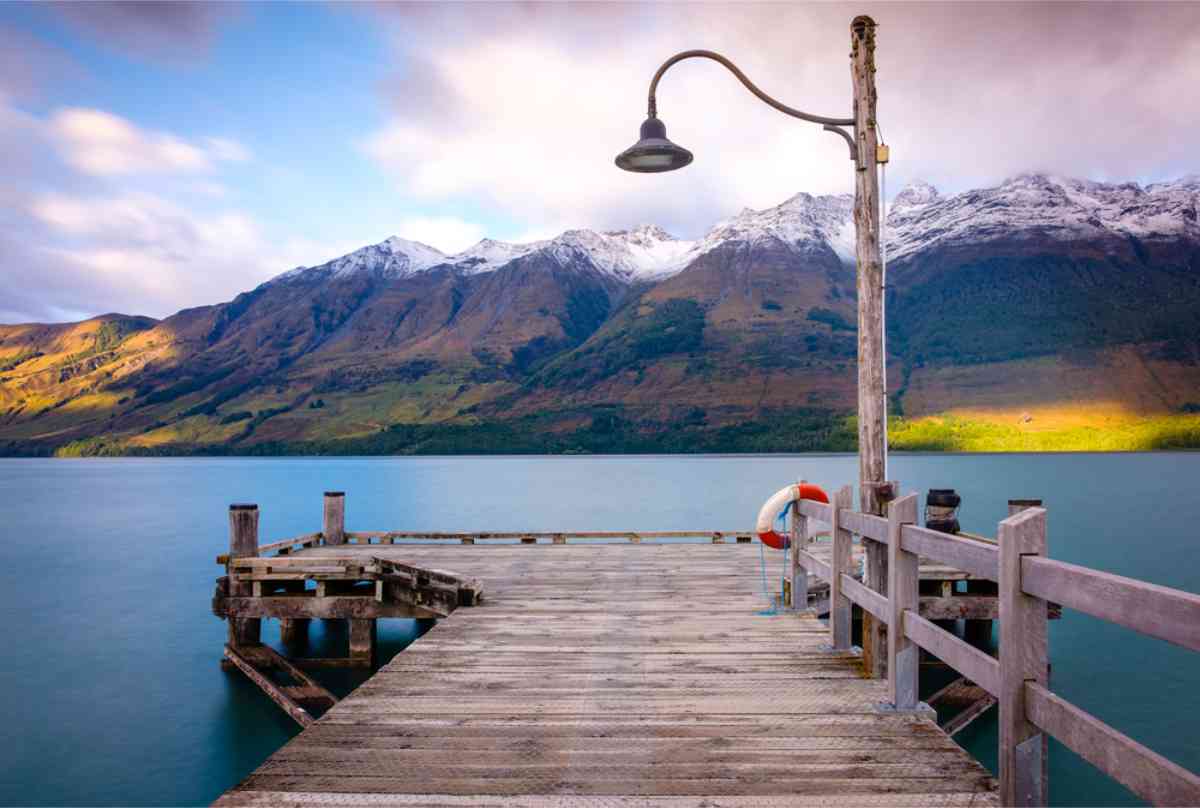 Dock at Moke Lake 