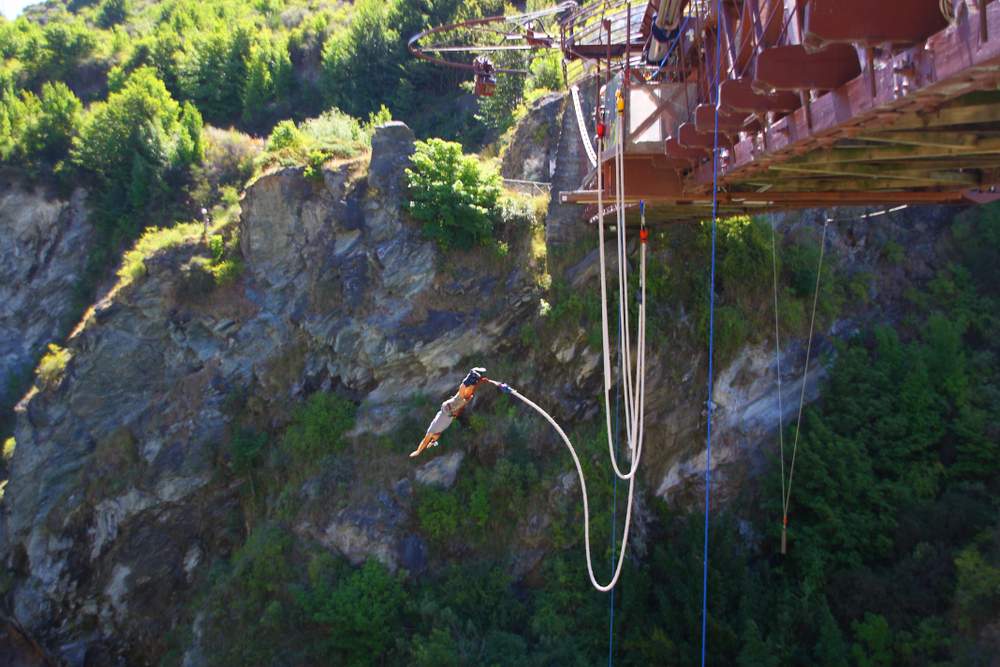 Bungy Jump in Kawarau Bridge