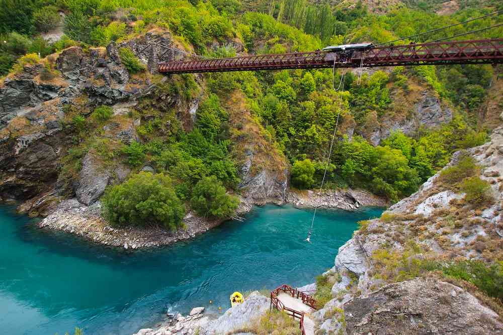 Bungy Jumpin in Queenstown