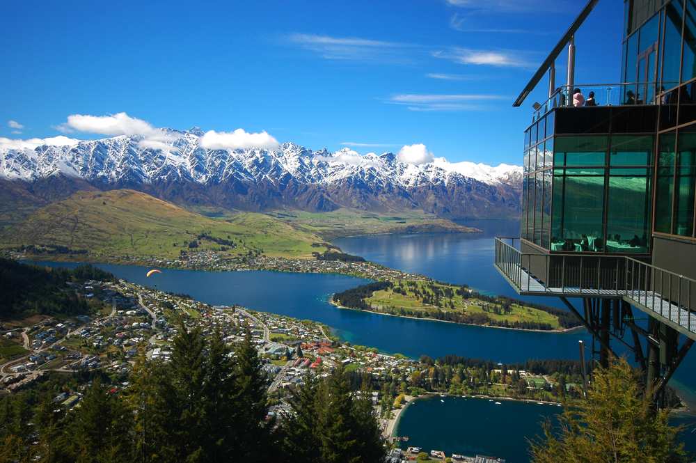 Bob`s Peak in Queenstown