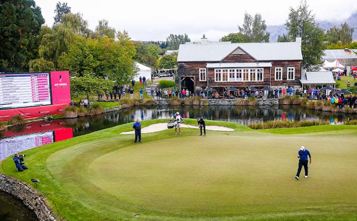 Golf Open in New Zealand